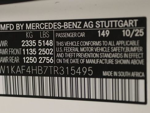 New 2026 Mercedes-Benz C 300 4MATIC Sedan image 12