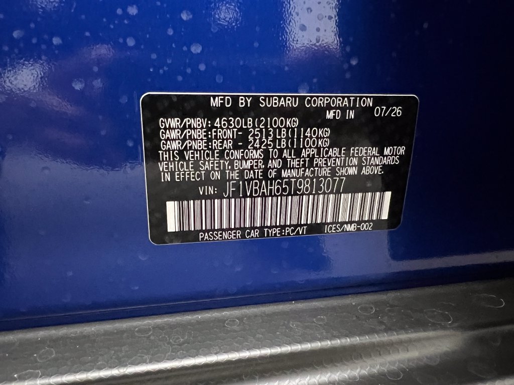 New 2026 Subaru WRX Premium AWD/4WD image 31