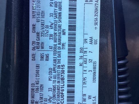 Used 2020 Ford Escape S image 66