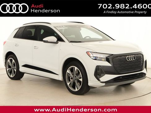 Certified 2024 Audi Q4 e-tron Prestige w/ Black Optic Package AWD/4WD image 1