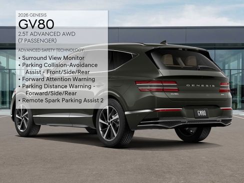 New 2026 Genesis GV80 2.5T Advanced image 7