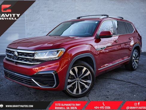 Used 2022 Volkswagen Atlas SEL Premium image 1