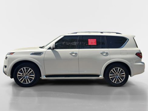 Certified 2023 Nissan Armada SL w/ Captain's Chairs Package RWD image 2