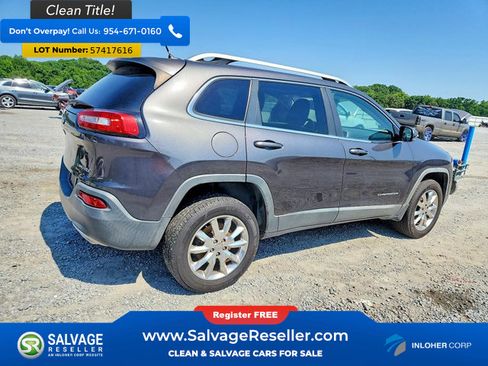 Used 2015 Jeep Cherokee Limited w/ Luxury Group AWD/4WD image 4