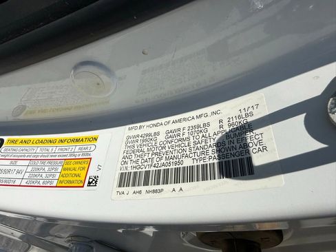 Used 2018 Honda Accord EX image 19