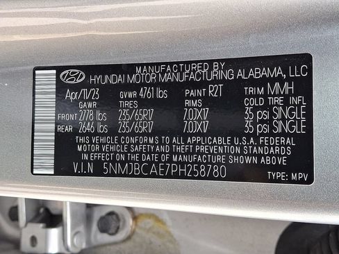 Used 2023 Hyundai Tucson SEL AWD/4WD image 28