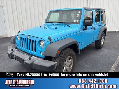 Certified 2017 Jeep Wrangler Unlimited Sport w/ Quick Order Package 24S