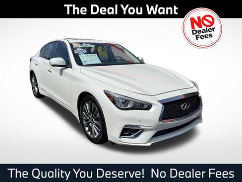 Used 2023 INFINITI Q50 Luxe w/ Cargo Package AWD/4WD image 1