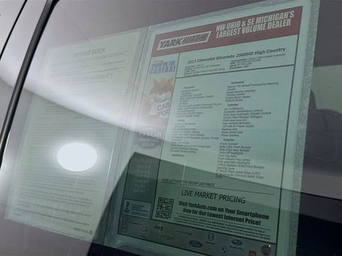 Used 2017 Chevrolet Silverado 2500 High Country w/ Duramax Plus Package image 14