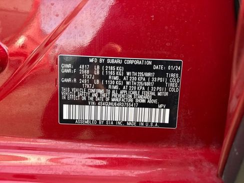 Used 2024 Subaru Crosstrek 2.5i Wilderness w/ Crosstrek Mirror Package image 18