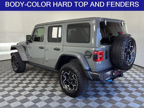 Used 2023 Jeep Wrangler Unlimited Rubicon 4xe w/ Safety Group AWD/4WD image 7
