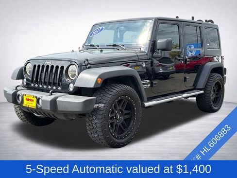 Used 2017 Jeep Wrangler Unlimited Sport w/ Quick Order Package 24S AWD/4WD image 3