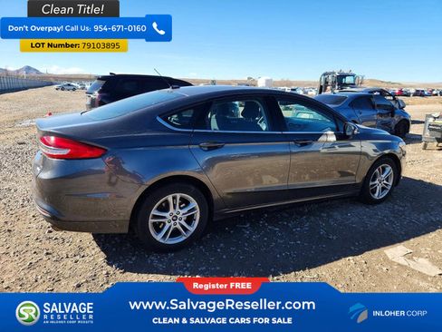 Used 2018 Ford Fusion SE image 4