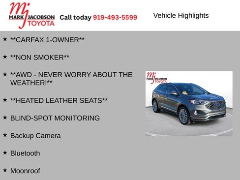 Used 2024 Ford Edge Titanium w/ Titanium Elite Package image 6