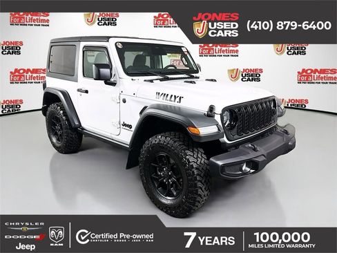Used 2025 Jeep Wrangler Sport AWD/4WD image 1