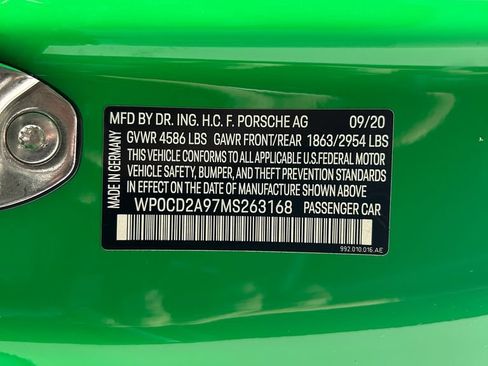 Certified 2021 Porsche 911 Turbo AWD/4WD image 32
