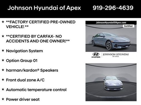 Used 2023 Hyundai Ioniq 6 SEL w/ Cargo Package AWD/4WD image 6