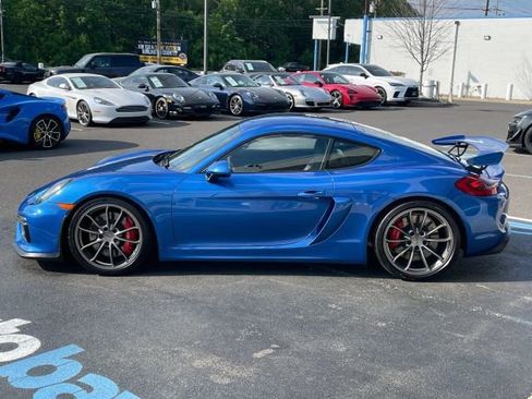 Used 2016 Porsche Cayman GT4 w/ Sport Chrono Package RWD image 13