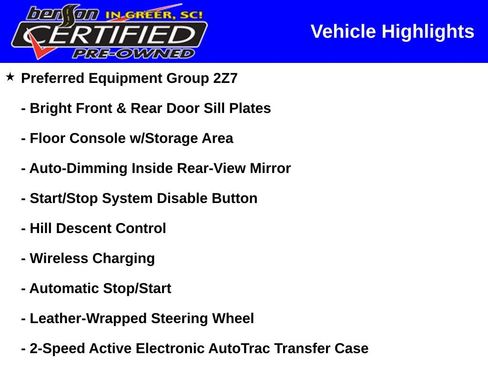 Used 2022 Chevrolet Tahoe Z71 w/ Luxury Package AWD/4WD image 3
