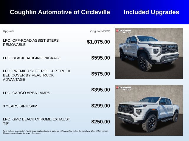 Used 2026 GMC Canyon AT4X w/ LPO, Black Badging Package AWD/4WD image 3