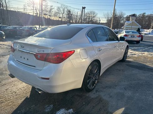 Used 2016 INFINITI Q50 Red Sport 400 image 8
