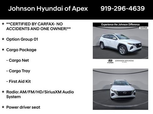Certified 2022 Hyundai Tucson SEL w/ Cargo Package FWD image 6