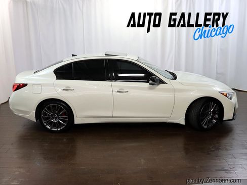 Used 2021 INFINITI Q50 Red Sport 400 w/ Proactive Package image 6