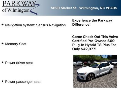 Certified 2025 Volvo S60 T8 Plus AWD/4WD image 6