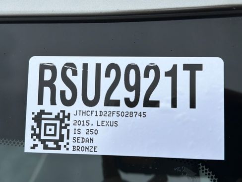 Used 2015 Lexus IS 250 AWD image 51