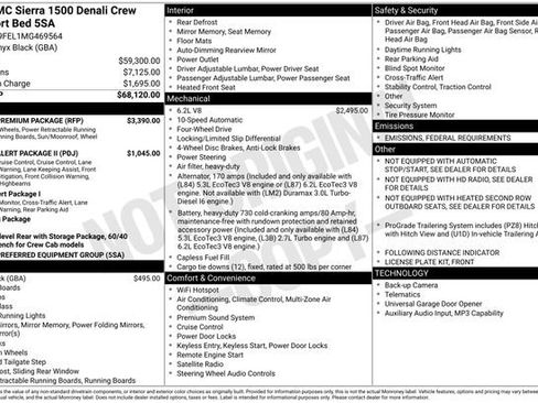 Used 2021 GMC Sierra 1500 Denali w/ Denali Premium Package image 42