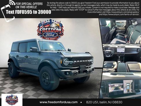 Used 2023 Ford Bronco Wildtrak AWD/4WD image 1