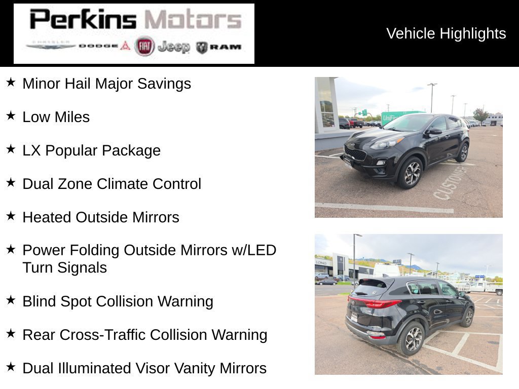 Used 2020 Kia Sportage LX w/ LX Popular Package AWD/4WD image 16