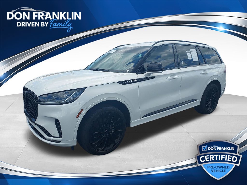 Used 2025 Lincoln Aviator Reserve w/ Jet Appearance Package AWD/4WD 360° Tour