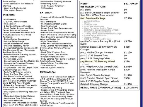 Used 2022 Porsche Taycan image 3