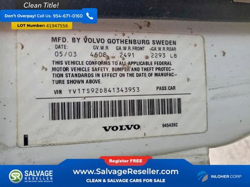 Used 2004 Volvo S80 2.9 FWD image 16