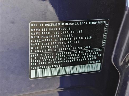 Used 2022 Volkswagen Tiguan SEL R-Line AWD/4WD image 24