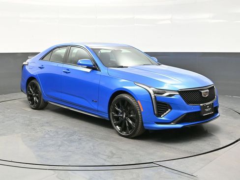 New 2025 Cadillac CT4 V w/ LPO, ONYX Package image 1