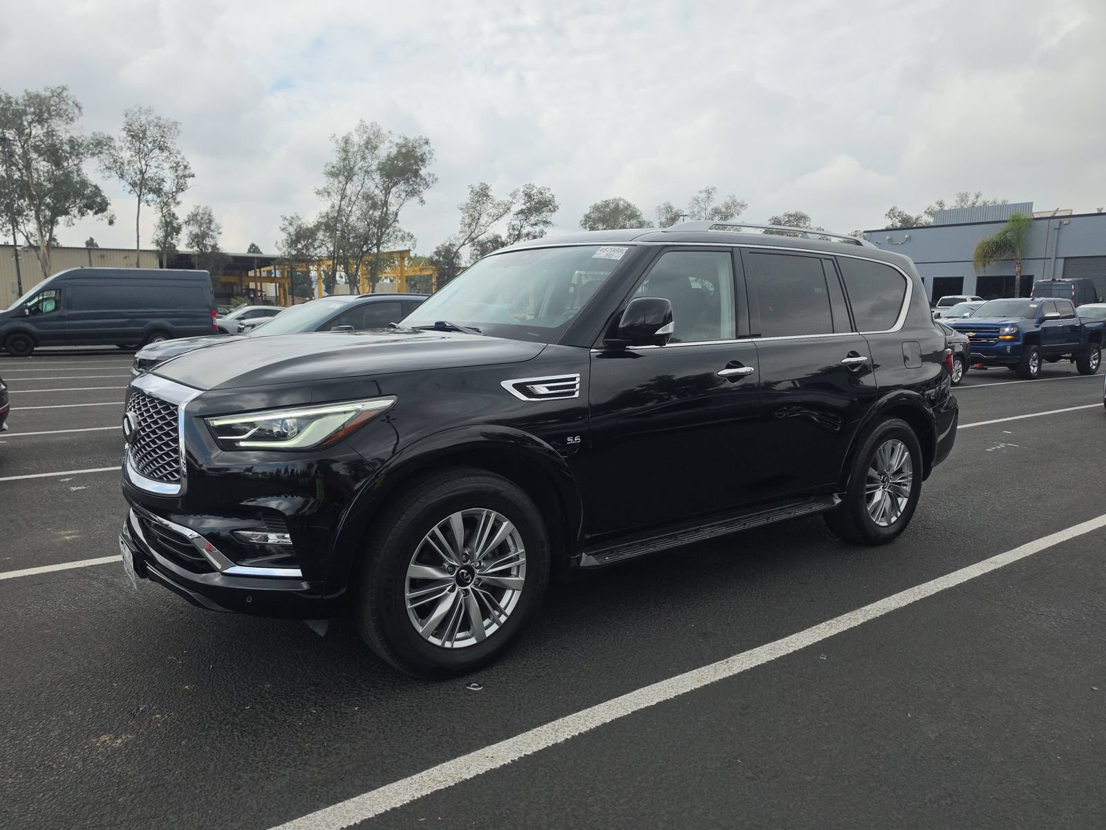 Used 2020 INFINITI QX80 Luxe w/ Proassist Package AWD/4WD image 1