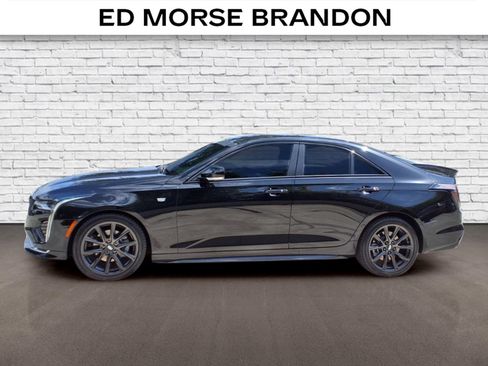Certified 2025 Cadillac CT4 Sport w/ Climate Package RWD image 2