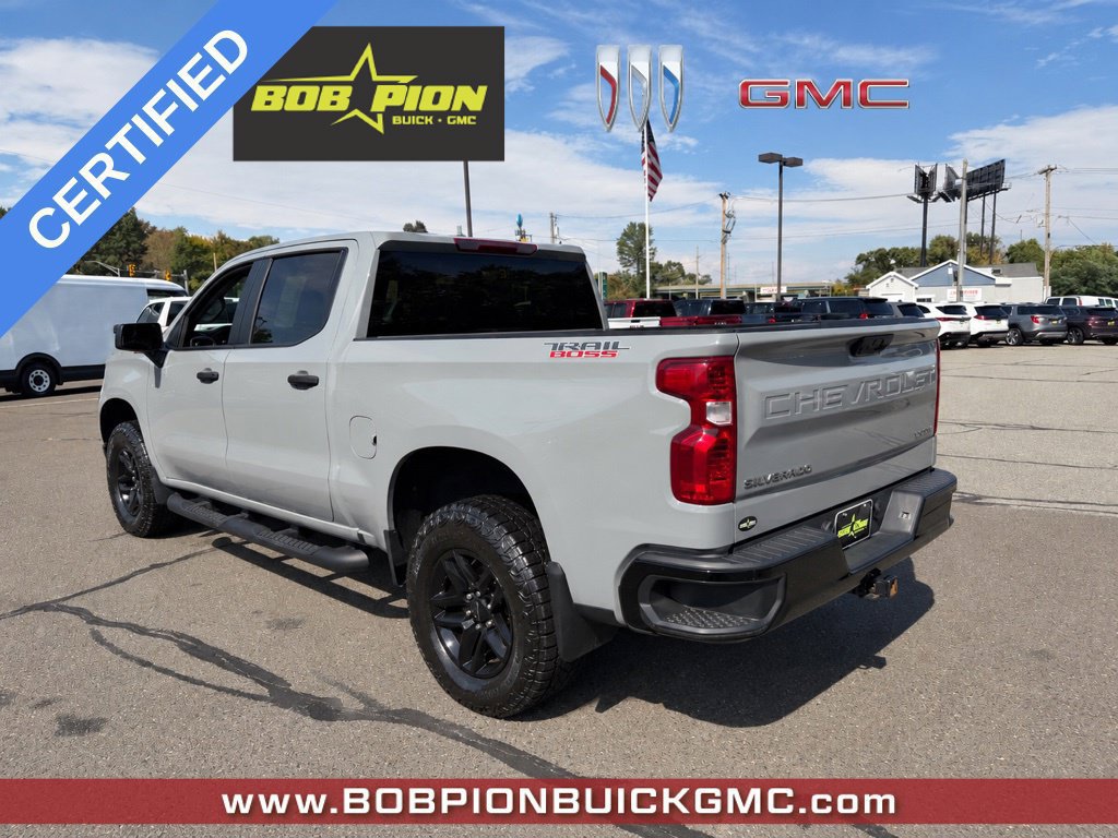 Certified 2024 Chevrolet Silverado 1500 Custom Trail Boss AWD/4WD image 4