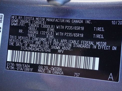 Used 2021 Lexus RX 350 AWD w/ Accessory Package image 57