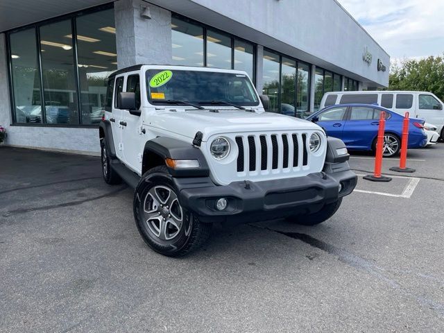 Used 2022 Jeep Wrangler Unlimited Sport AWD/4WD image 3