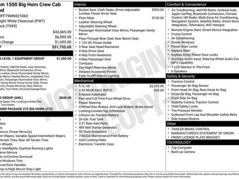 Used 2021 RAM 1500 Big Horn image 40