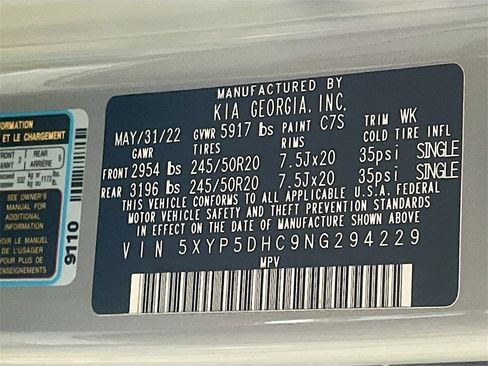 Used 2022 Kia Telluride SX w/ SX Prestige Package image 34