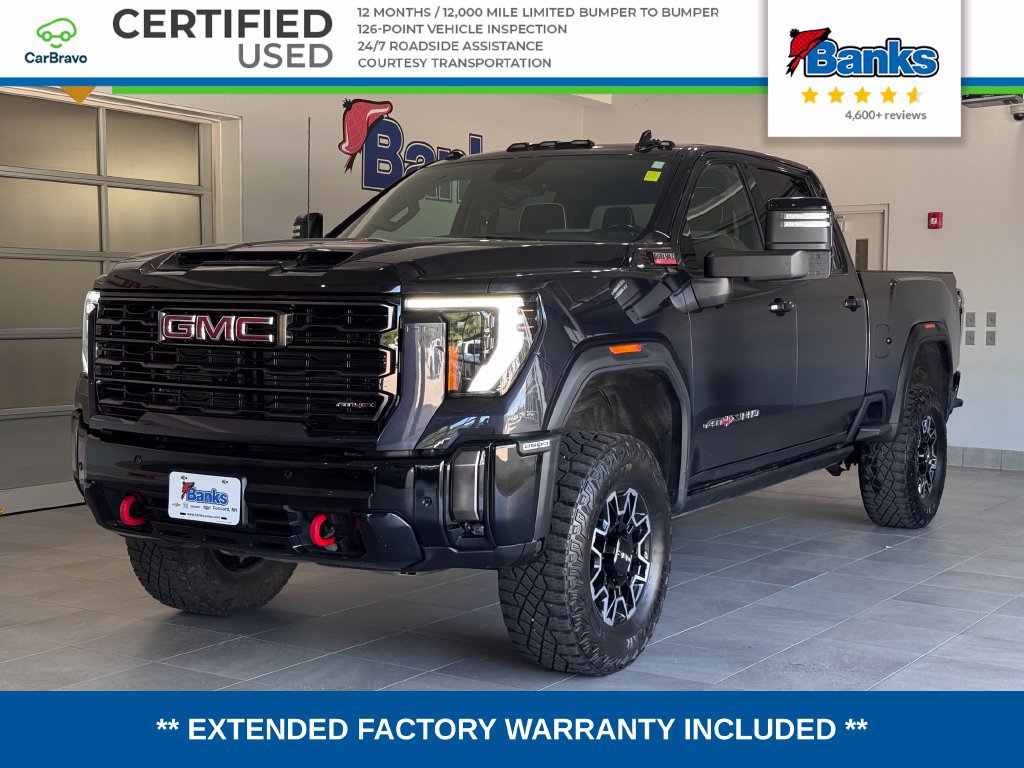 Certified 2024 GMC Sierra 2500 AT4X w/ Snow Plow Prep/Camper Package AWD/4WD image 1