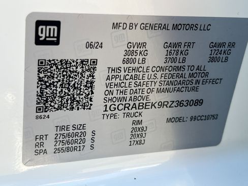 Used 2024 Chevrolet Silverado 1500 Custom RWD image 28