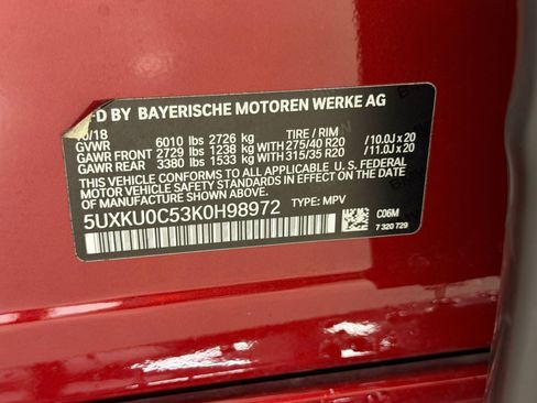 Used 2019 BMW X6 sDrive35i RWD image 27