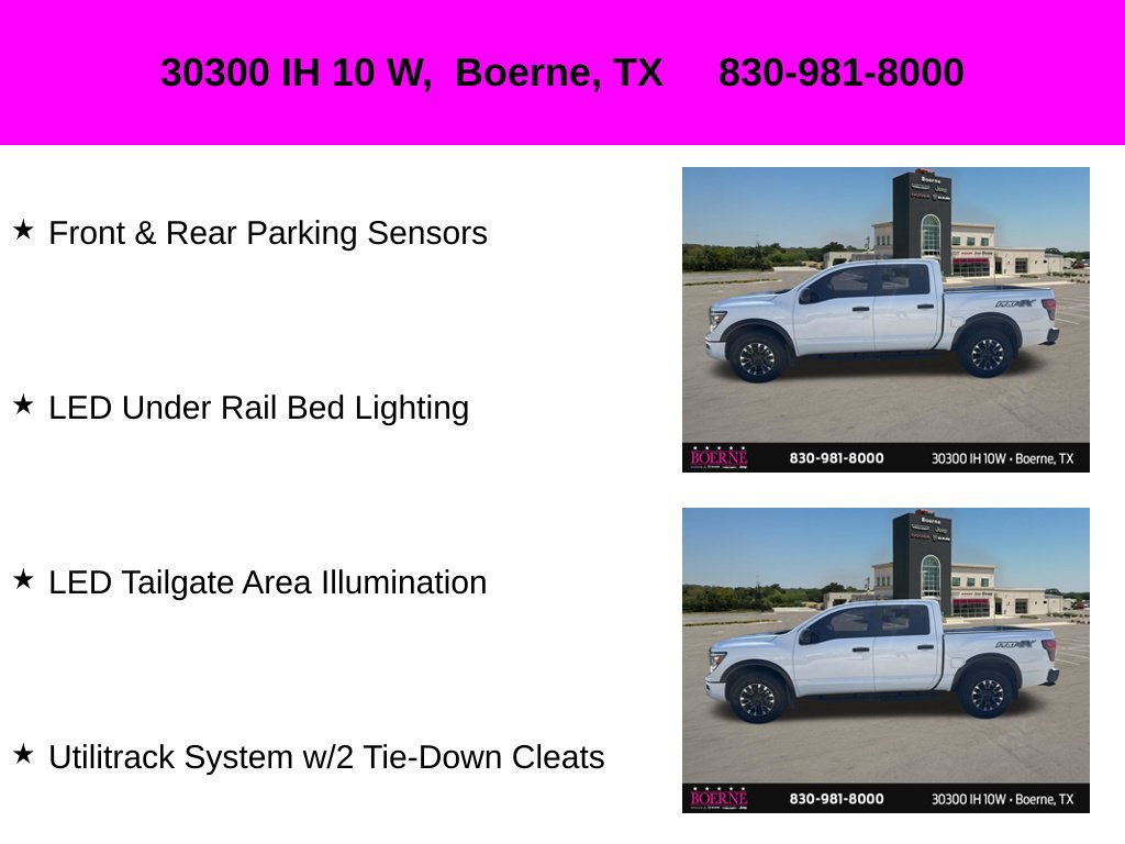 Used 2024 Nissan Titan PRO-4X w/ Pro-4x Utility Package AWD/4WD image 19