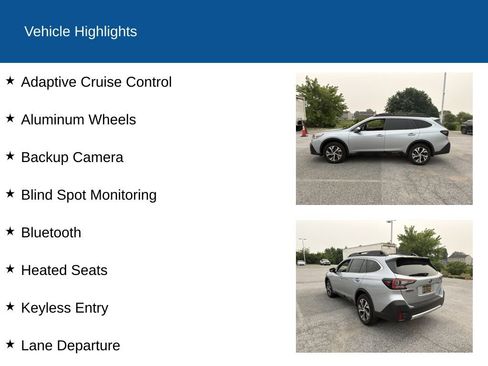 Used 2022 Subaru Outback Limited AWD/4WD image 2