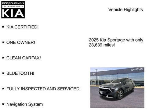 Used 2025 Kia Sportage EX AWD/4WD image 7